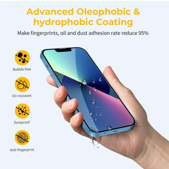 NWT iPhone screen protectors - box of 3 - Picture 7 of 16